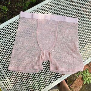 pink lace Parade bike shorts `~ size ~ L